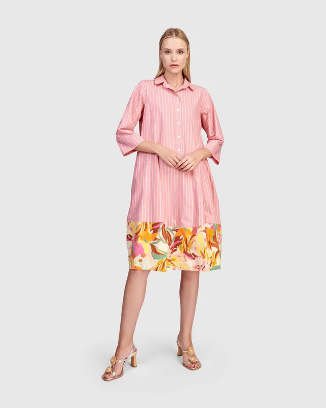 alembika-plumeria-shirtdress-blush-cocoon-kleid image 1