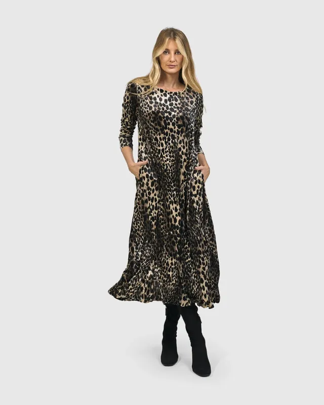 alembika-spotted-velvet-maxi-dress-leopard-samtkleid image 1