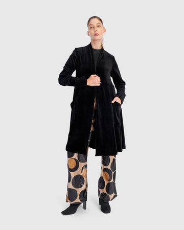 alembika-everyday-velvet-cardi-jacke-black image 3