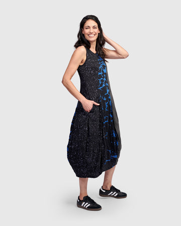alembika-blaise-rmelloses-kleid-blau-midi image 2