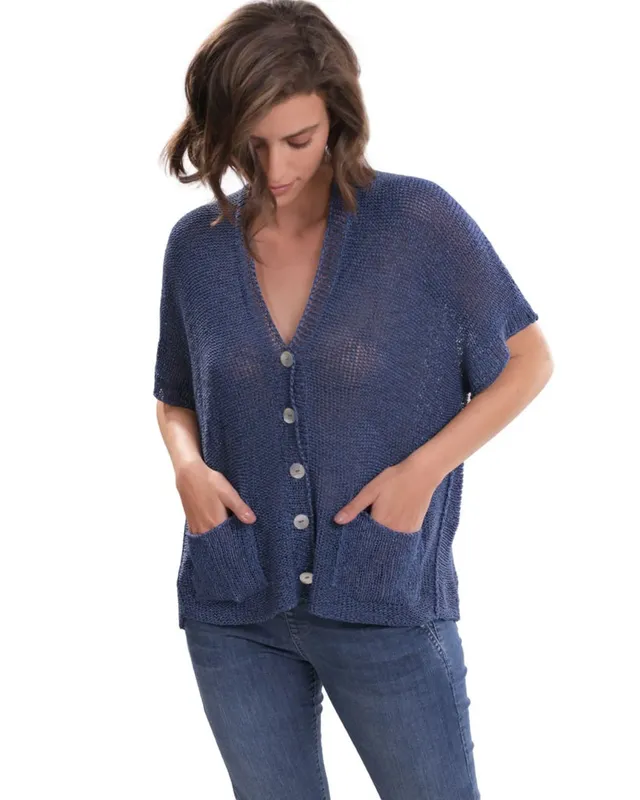 alembika-luxe-cardigan-strickjacke-navy image 1