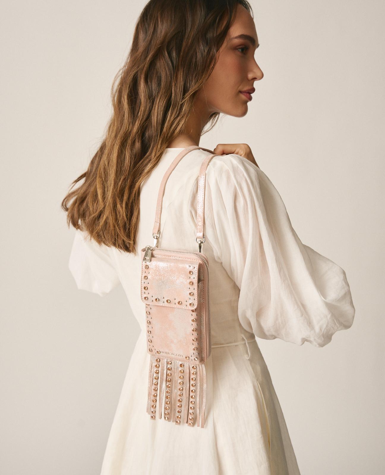 alma-en-pena-natalia-clutch-rosa-strass-umh-ngetasche-leder image 4