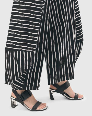alembika-striped-punto-pants-damenhose-lines image 4