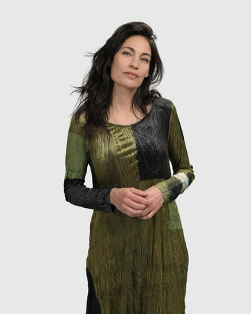 alembika-al-fresco-maxi-dress-olive-damen-maxikleid image 5