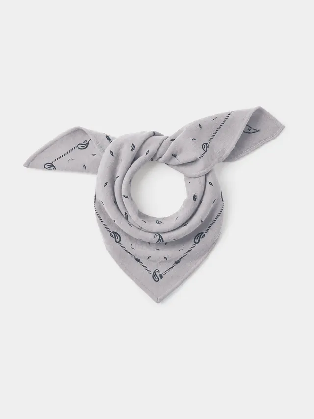 absolut-bandana-annabelle-print-tuch-54-x-54-cm-grau image 1