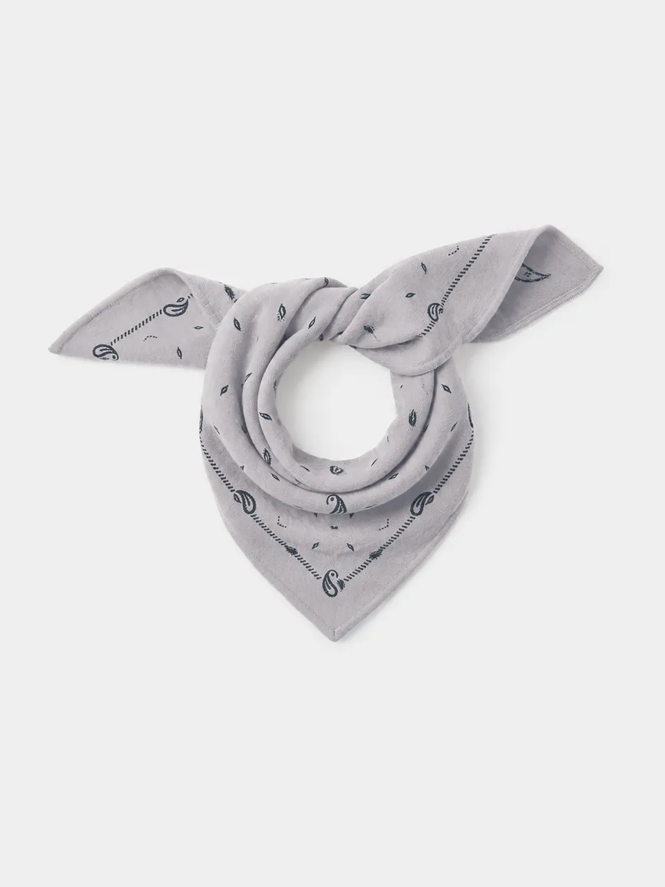 absolut-bandana-annabelle-print-tuch-54-x-54-cm-grau image 1