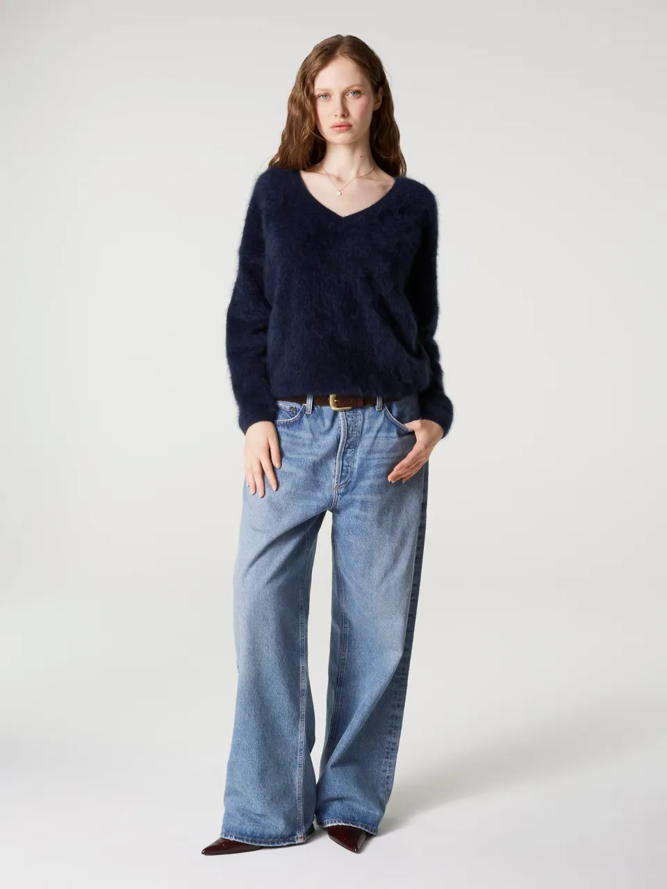 absolut-soeli-pullover-100-geb-rstetes-kaschmir-v-ausschnitt-oversize-langarm-na image 1