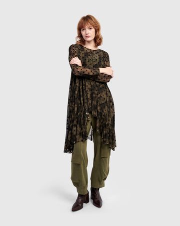 alembika-urban-clover-mesh-tunic-antique-a-linie-tunika-mit-slip image 7