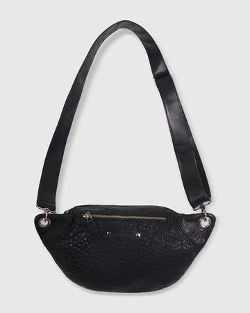 alembika-crossbody-sling-bag-black-strap-damen-ledertasche image 2