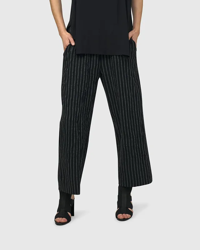 alembika-thera-relaxed-straight-leg-hose-streifen image 1