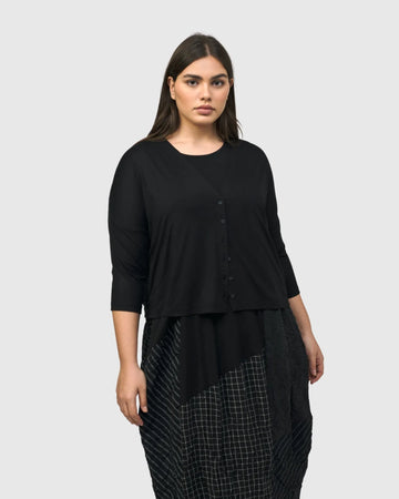 alembika-andromeda-sj707s-cropped-cardigan-stripes image 2