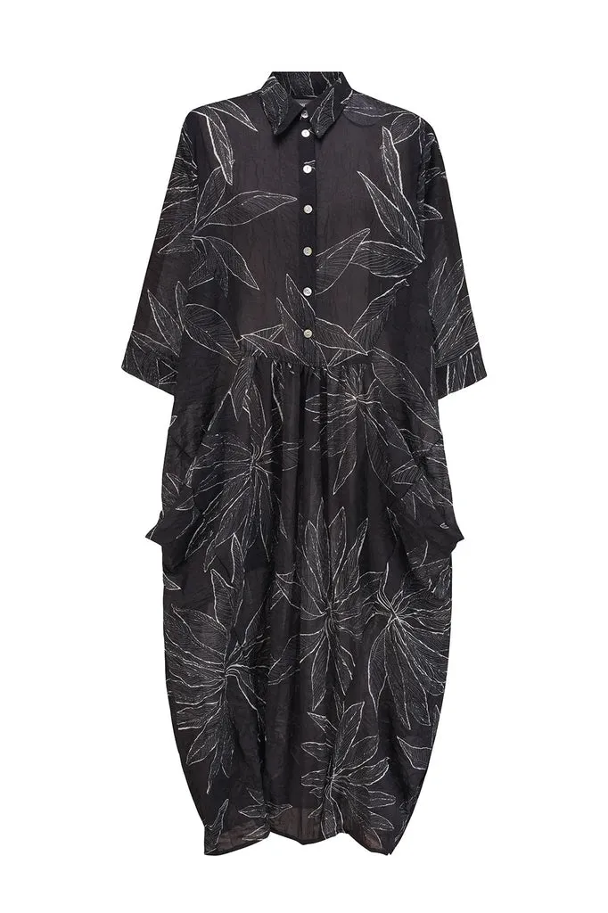 alembika-the-everything-dress-maxikleid-leaves image 1