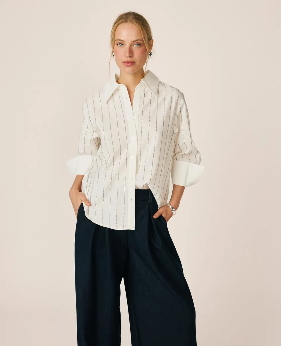 alma-en-pena-striped-shirt-with-sequins-streifen-bluse-wei image 1