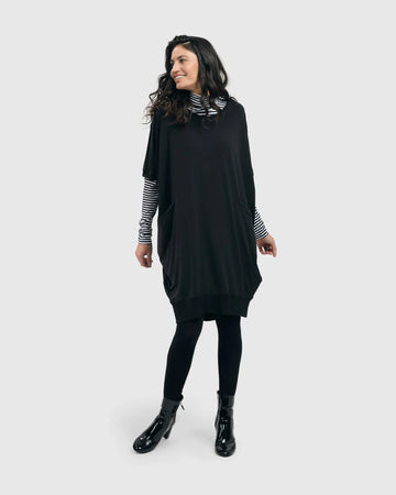 alembika-tekbika-oversized-bliss-kleid-pinstripe image 4