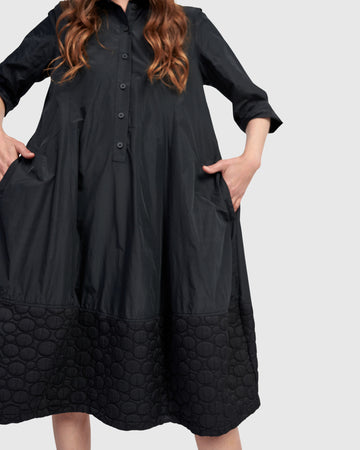 alembika-christine-shirt-dress-hemdkleid-schwarz image 4