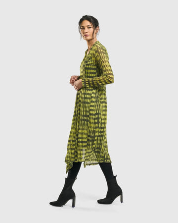 alembika-nirvana-a-linien-kleid-gelb image 2