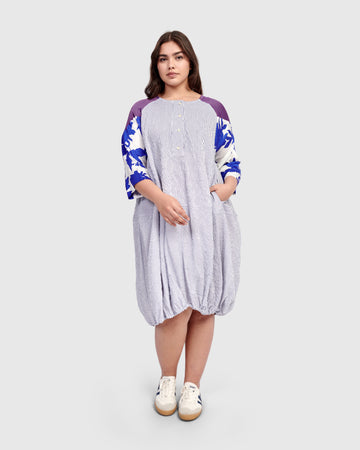 alembika-soir-e-dress-cerulean-kokon-kleid-blau image 4