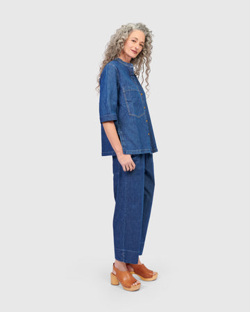 alembika-denim-bahama-easy-pants-damen-hose-in-blau image 8