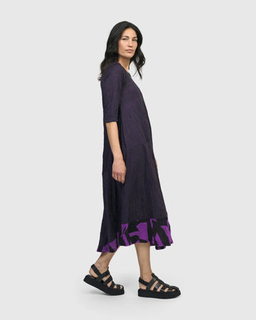alembika-chrysalis-midi-kleid-violet image 5