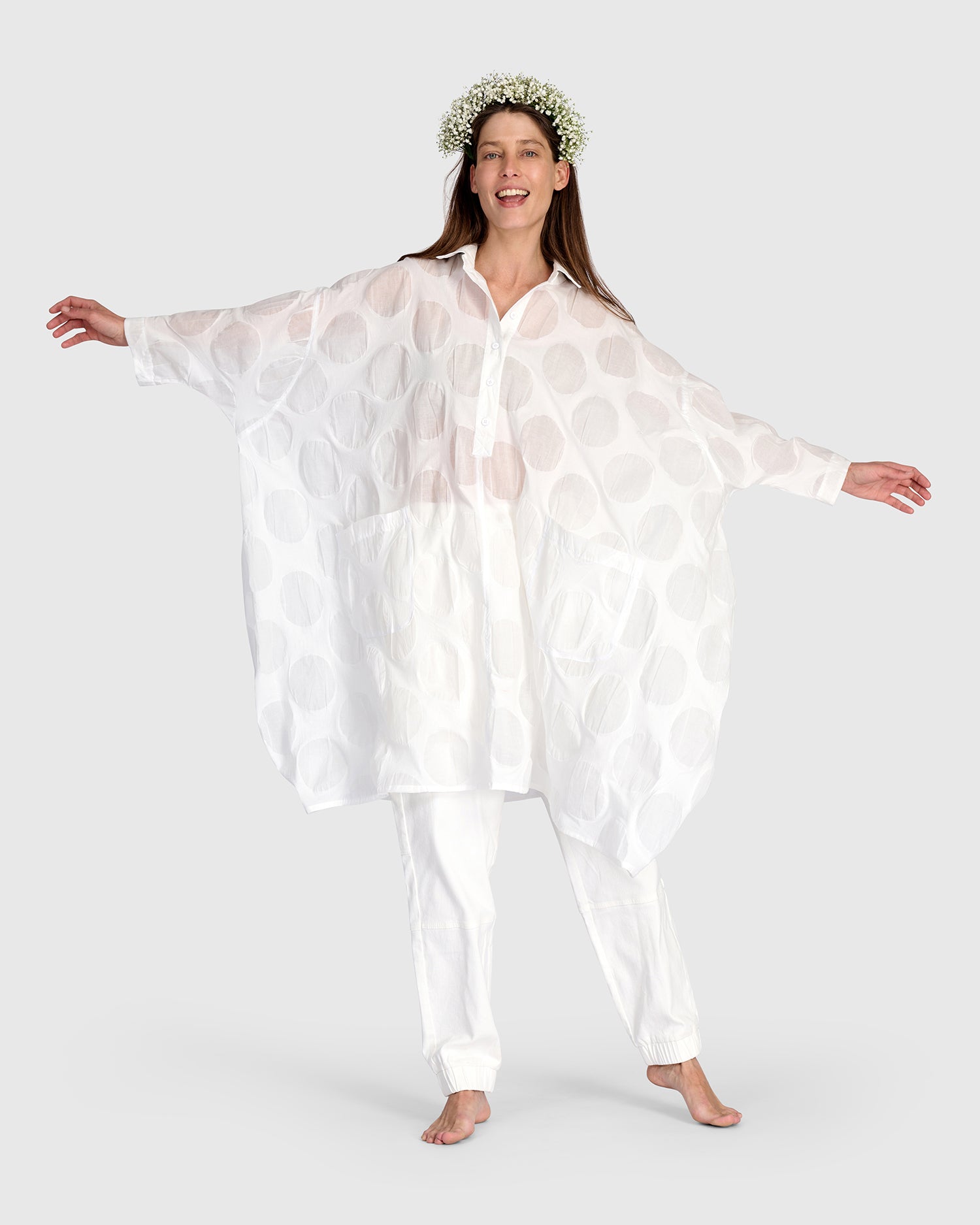 alembika-evanescent-oversized-shirt-sheer-white-bluse image 2