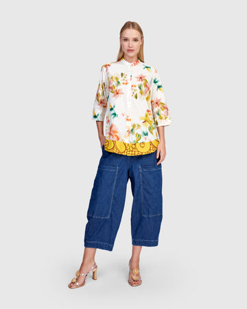 alembika-oleander-kragenloses-shirt-garden image 3
