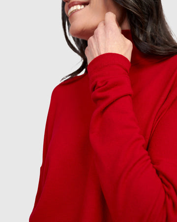 alembika-soft-knit-turtleneck-rot-rollkragenpullover image 3