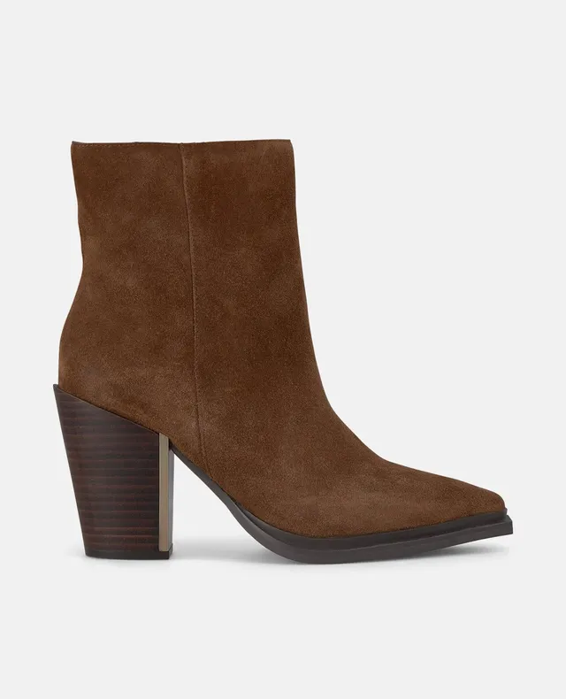 alma-en-pena-high-wide-heel-stiefelette-mit-blockabsatz-camel image 1