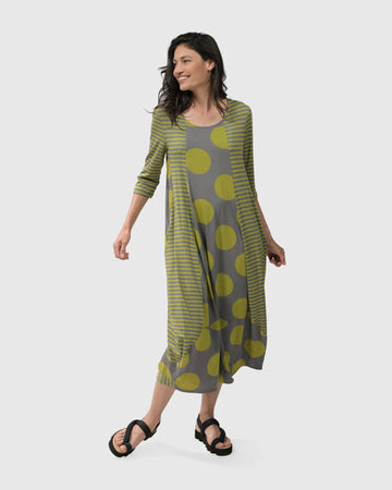 alembika-city-sizzle-midi-kleid-lime image 5