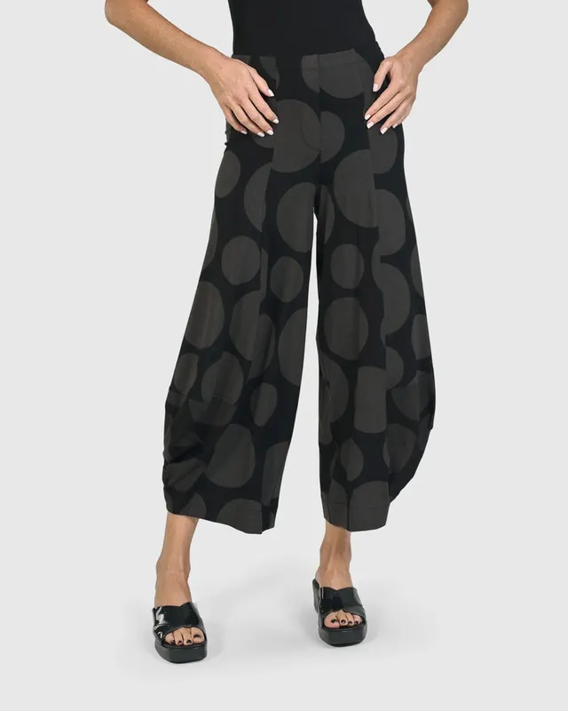 alembika-andes-punto-pants-damen-hose-braun image 1