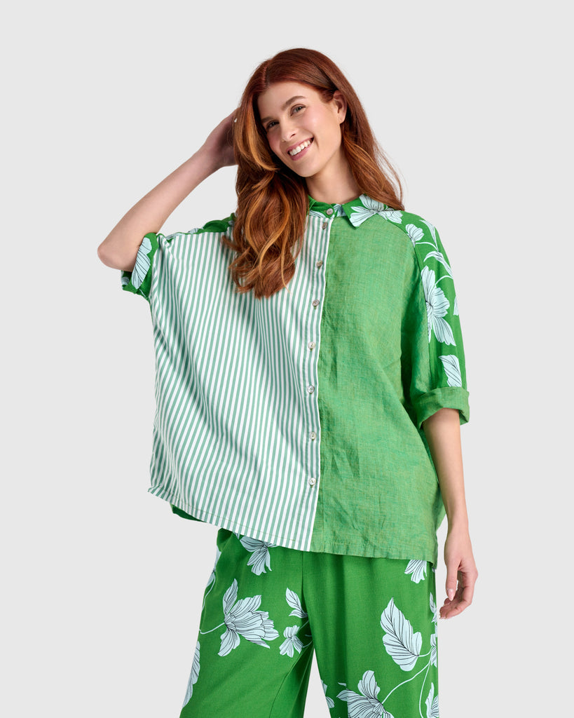 alembika-terrace-camp-shirt-mojito-damen-leinen-bluse image 1