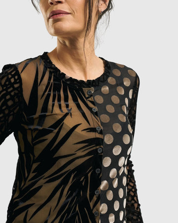 alembika-kuzco-cropped-cardigan-top-gold image 2