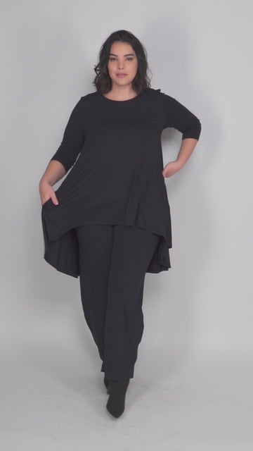 alembika-essential-swing-tunic-top-black-damen-tunika image 4