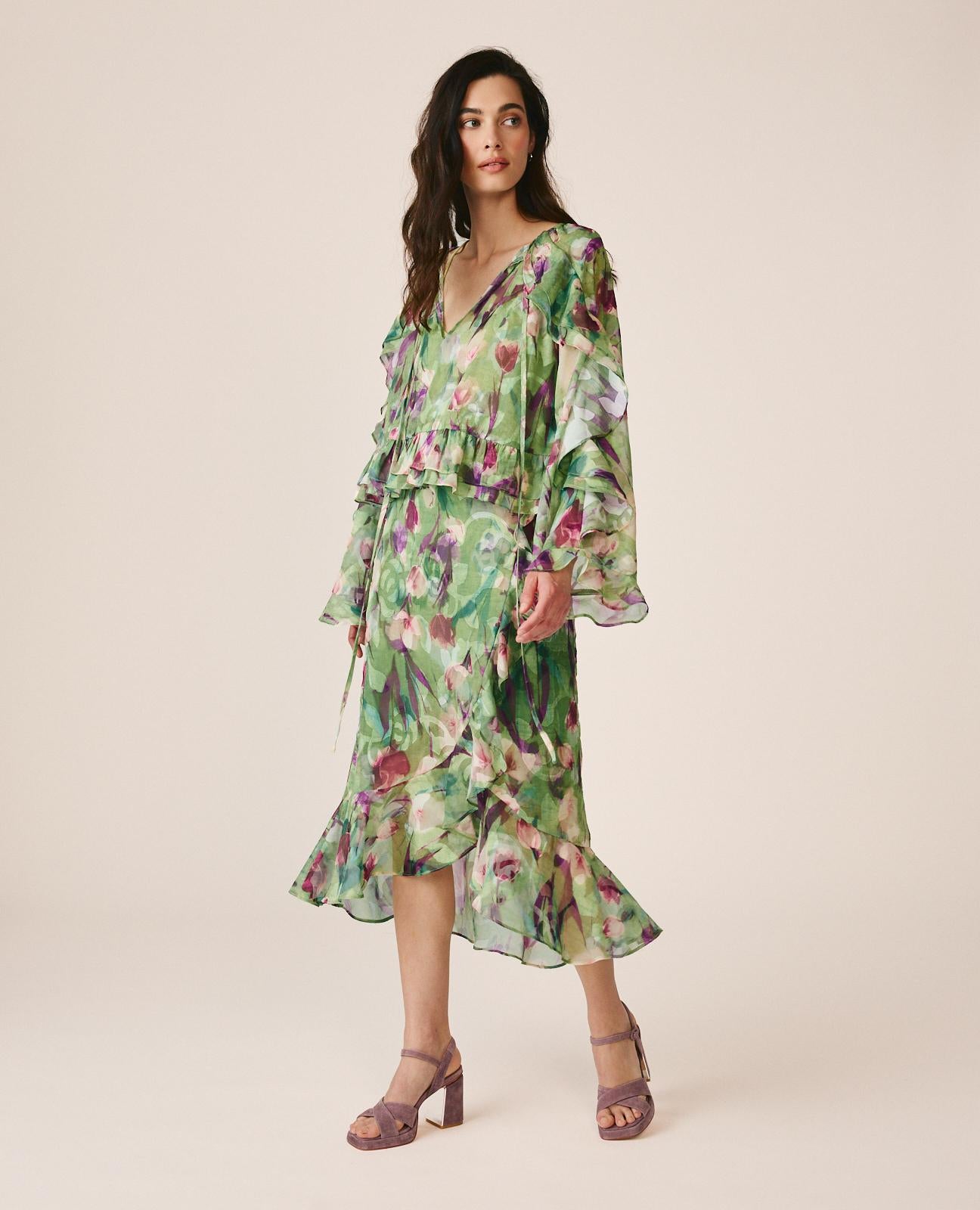 alma-en-pena-wrap-skirt-wickelrock-mit-blumenprint image 2