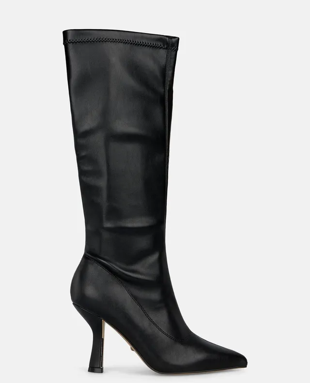 alma-en-pena-stiefel-in-leder-optik-mit-rei-verschluss-schwarz image 1