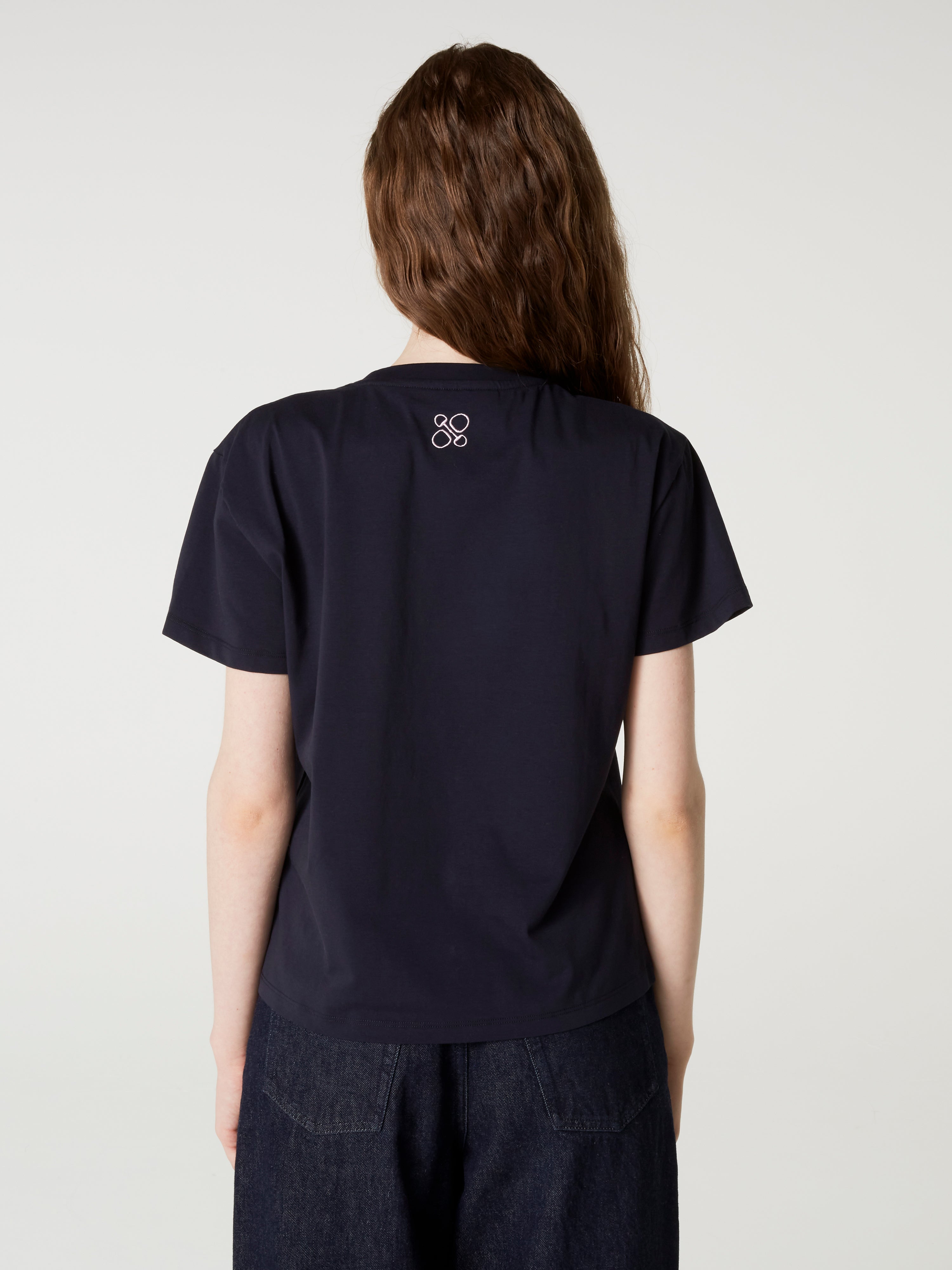 absolut-paddock-t-shirt-damen-rundhals-baumwolle-navy-harcour-capsule image 5