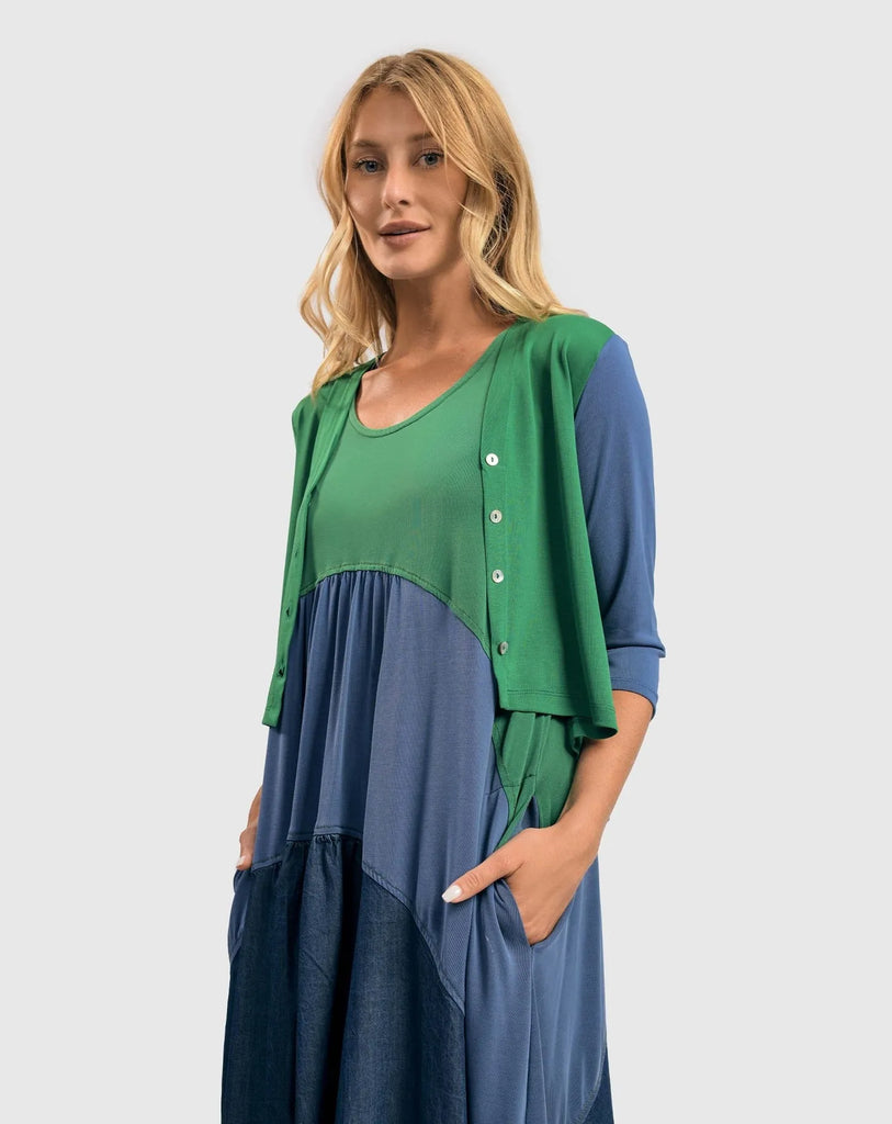 alembika-fresh-colorblock-cardigan-ocean-strickjacke image 1
