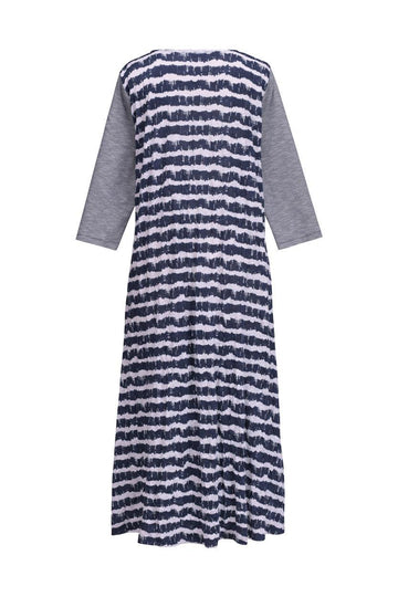 alembika-duet-crinkle-maxikleid-navy image 7