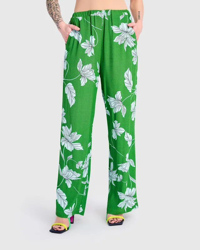 alembika-reef-straight-pants-waterlilly image 1