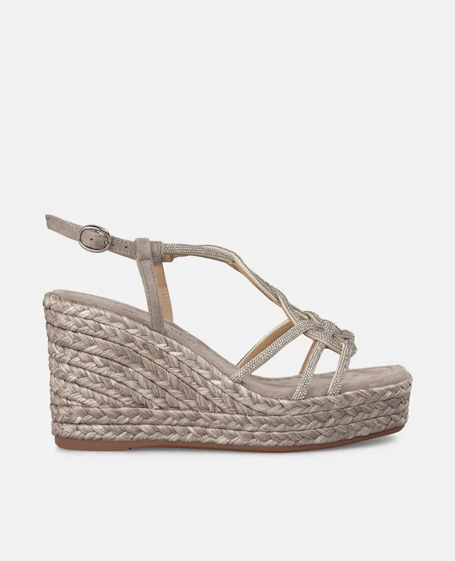 alma-en-pena-intertwined-strips-wedge-keilsandale-grau-9-8-cm image 1