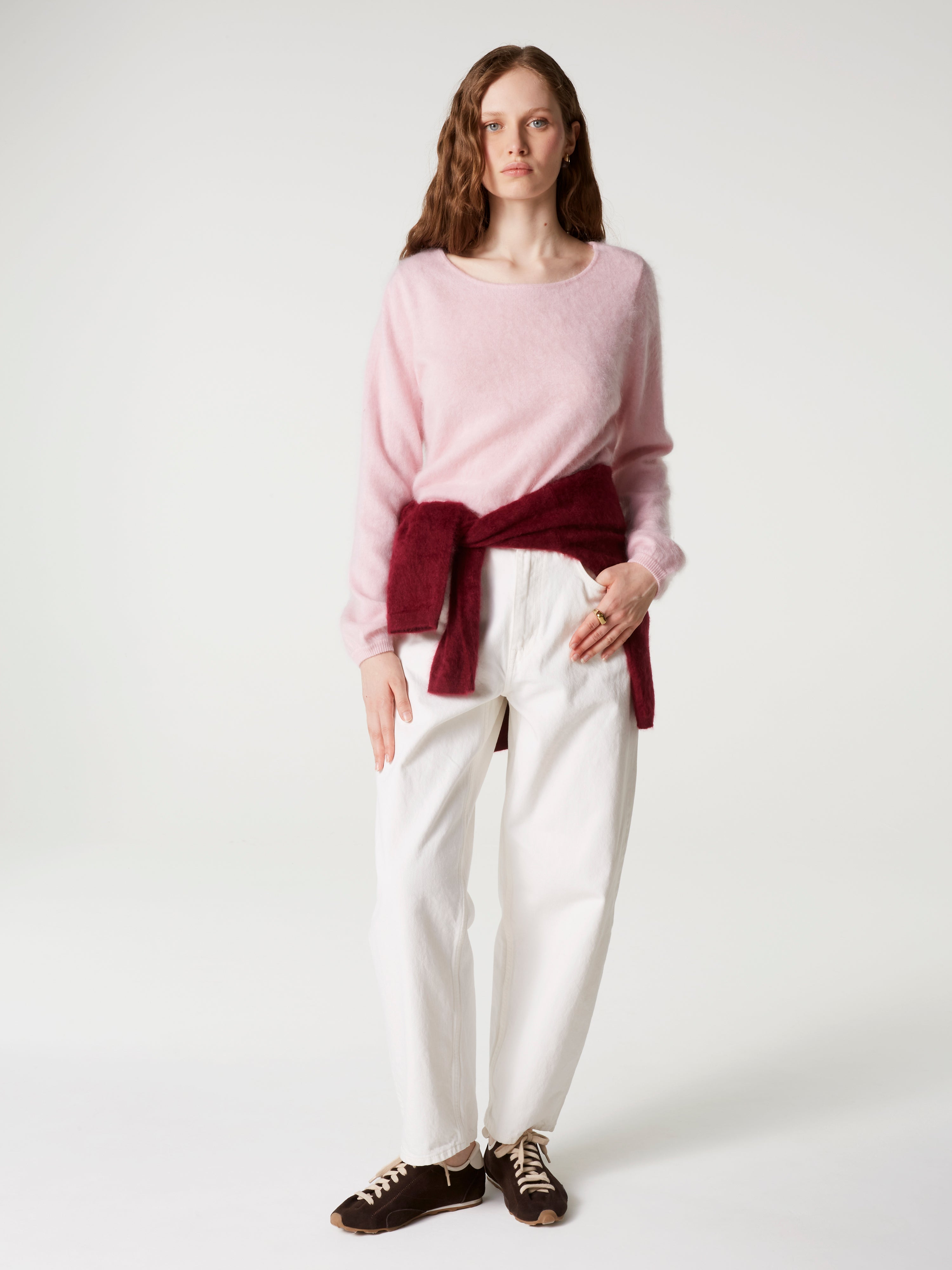 absolut-garance-kaschmirpullover-damen-geb-rsteter-rundhalspullover-rosa image 7