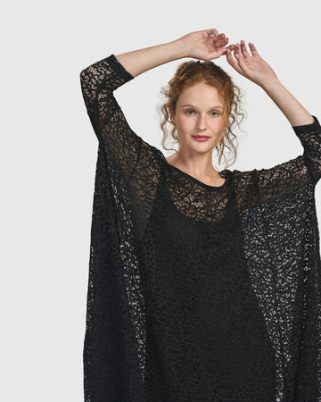 alembika-artemis-trapeze-kleid-schwarz image 2