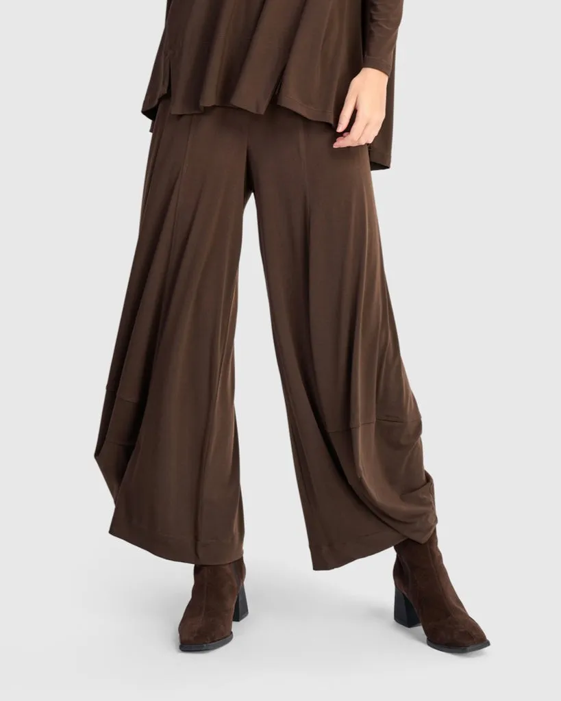 alembika-essential-slinky-punto-pants-sepia image 1