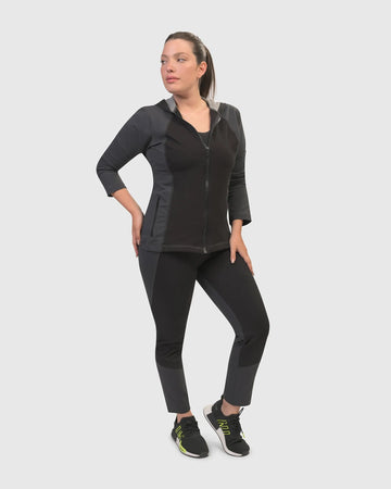 alembika-chi-contour-kapuzen-zip-jacke-mix image 8