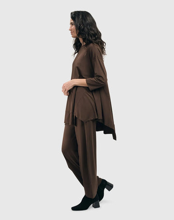 alembika-essential-oversized-trapeze-top-coffee-damen-jersey-tunika image 8