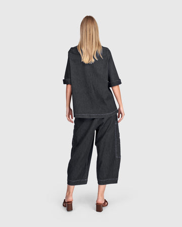 alembika-myles-popover-shirt-jet-denim-bluse image 4