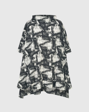 alembika-marble-crinkle-trapeze-top-schwarz image 7