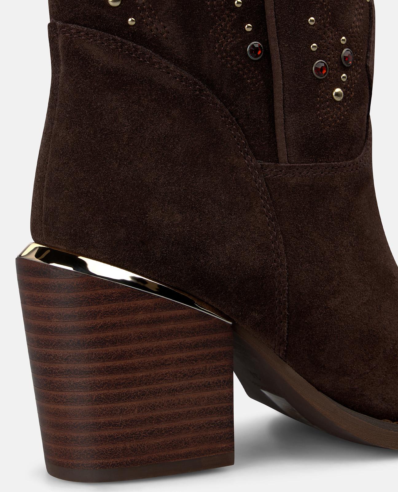 alma-en-pena-alfa-64076-cowboy-stiefel-aus-veloursleder-braun-7-5-cm image 4