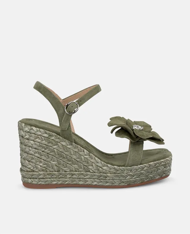 alma-en-pena-flower-wedge-sandal-gr-n-9-8-cm image 1