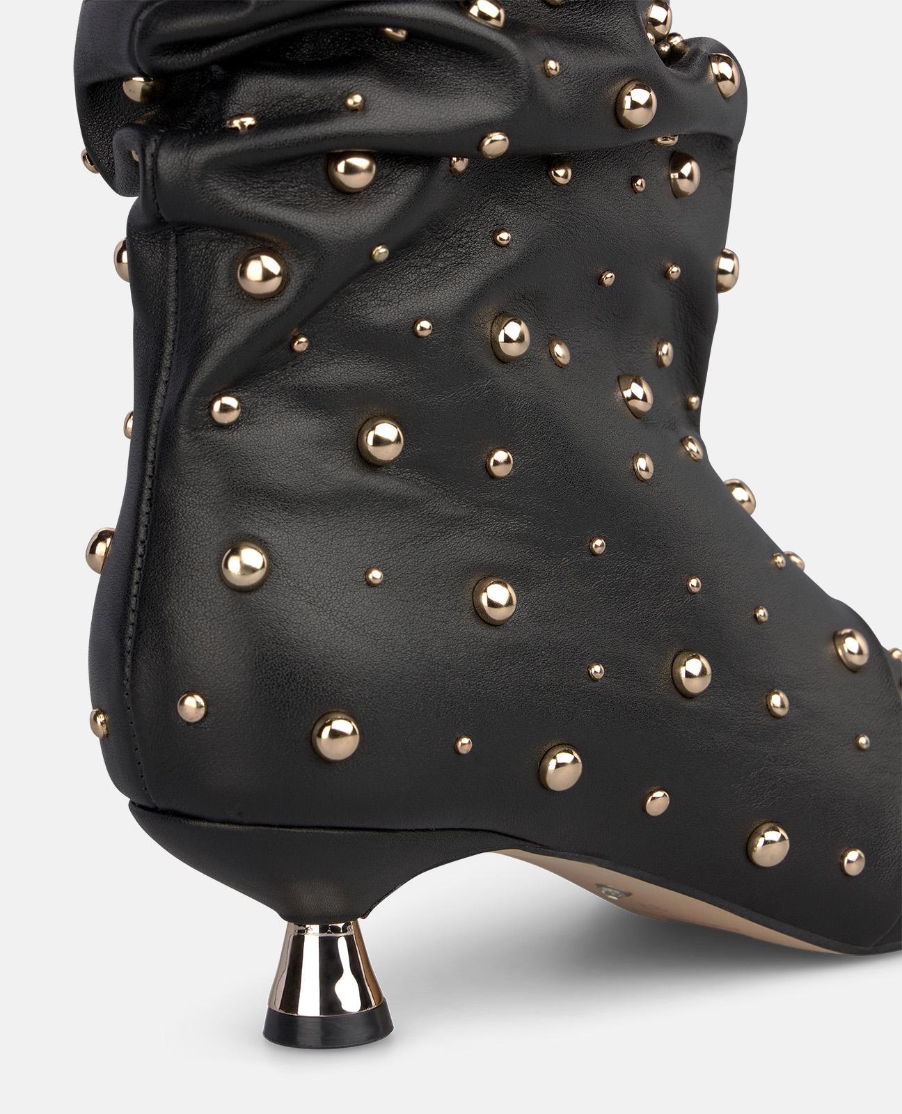 alma-en-pena-nappa-stiefelette-mit-nieten-schwarz image 4