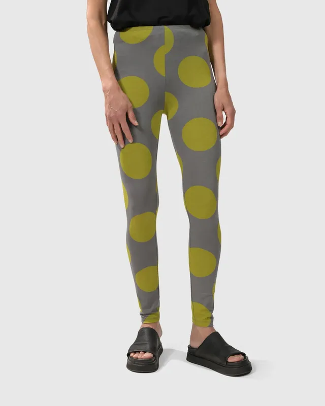 alembika-city-sizzle-leggings-lime-gepunktet image 1